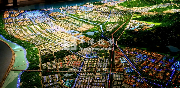 广州城市规划模型
